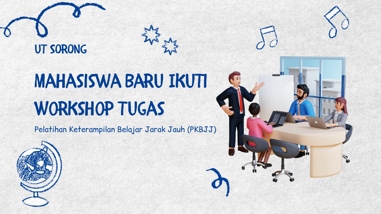 Mahasiswa Baru Antusias Ikuti Workshop Tugas 2025 Ganjil UT Sorong